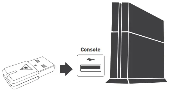 TURTLE BAECH STEALTH 600 GEN 2 Wireless gaming - Transmitter to USB Port