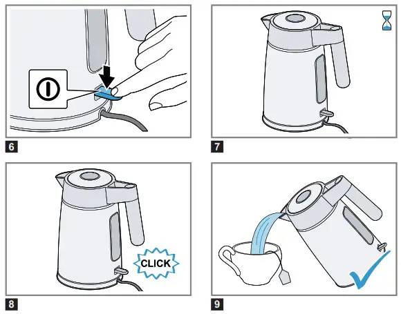 BOSCH TWK5P475GB Cordless Electric Kettle - Product Overview 3