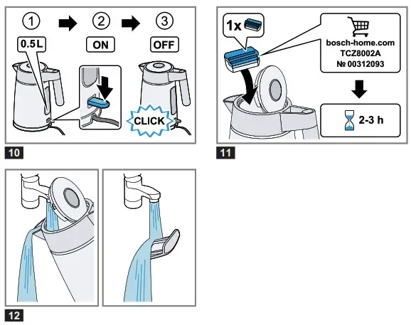 BOSCH TWK5P475GB Cordless Electric Kettle - Product Overview 4