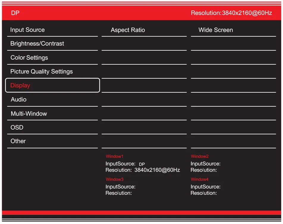 GVISION C43BI AC 4000 4K UHD Security CCTV Monitor - Display