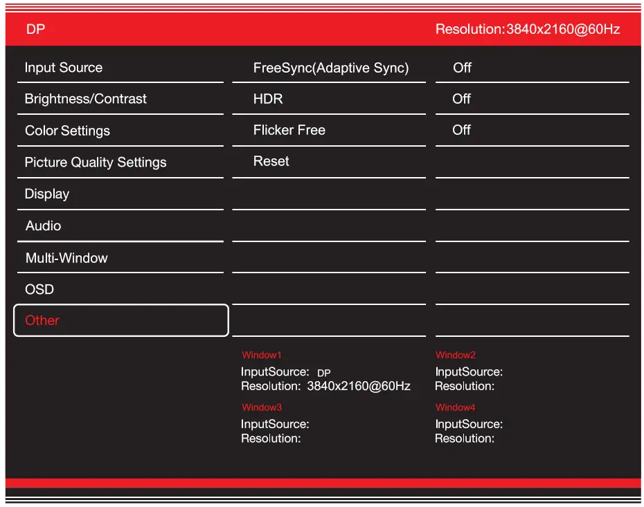 GVISION C43BI AC 4000 4K UHD Security CCTV Monitor - Other