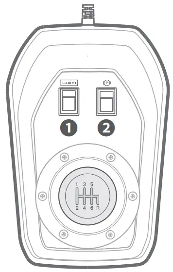PXN V9 Steering Wheel with Shifter - FIG 14