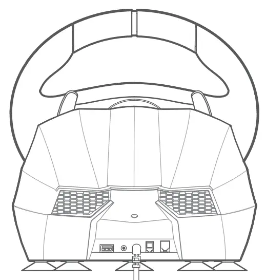 PXN V9 Steering Wheel with Shifter - FIG 5