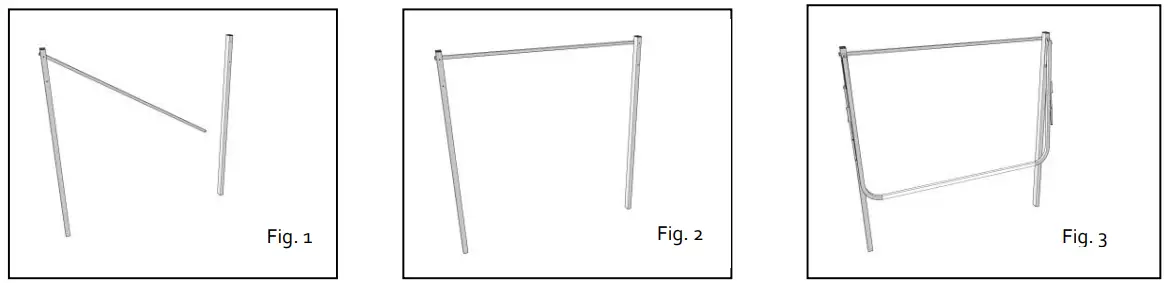 Austral Clothes Hoists Slenderline 20 Folding Frame - fig 1