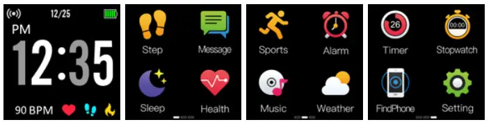 BAUHN AFTW-0820 Smart Watch - Applications