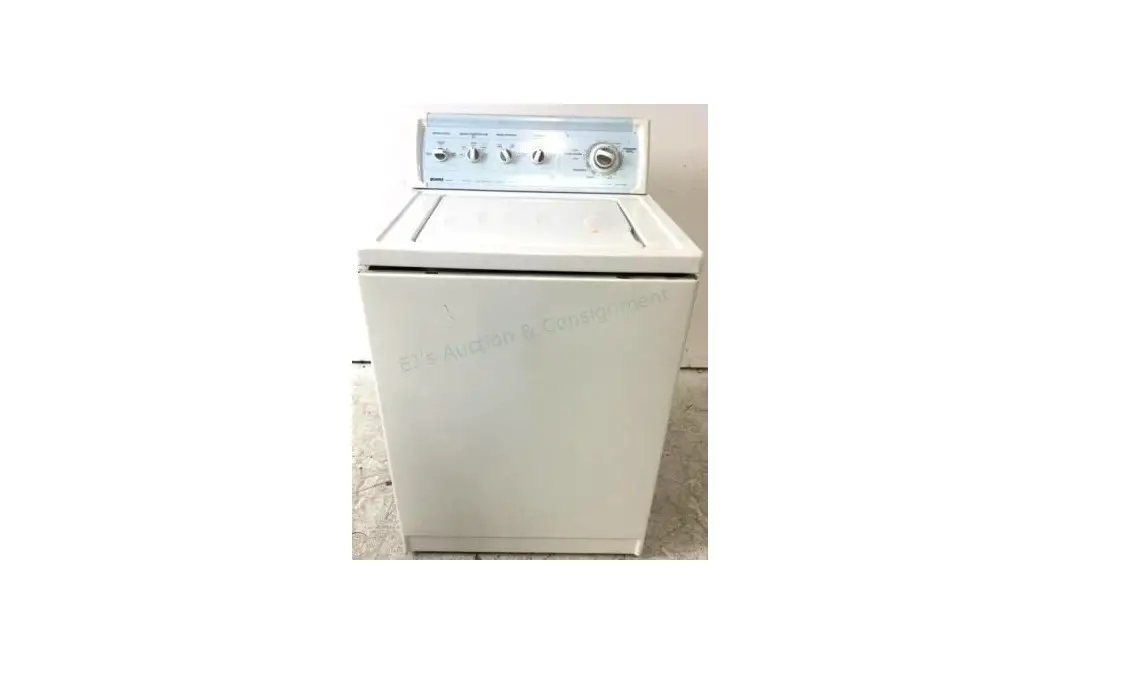 Kenmore 110.25852400 Washing Machine User Manual