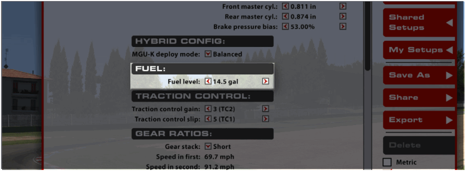 iRacing BMW M HYBRID V8 GPT Race Car - FUEL