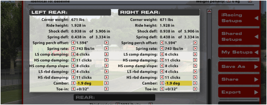 iRacing BMW M HYBRID V8 GPT Race Car - REAR CORNERS