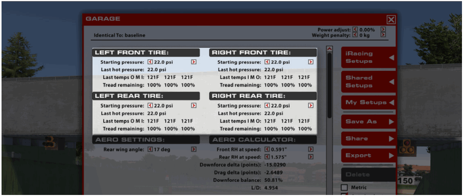 iRacing BMW M HYBRID V8 GPT Race Car - Tires