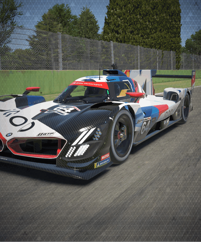 iRacing BMW M HYBRID V8 GPT Race Car