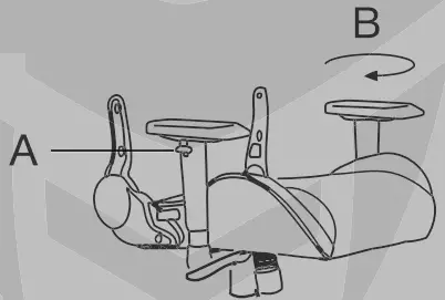 HATOR HTC-964 EMOTION LIGHT Gaming Chair - G CHAIRS Assembly Instructions 6