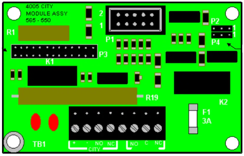Simplex 4005 Fire Alarm City Circuit Card