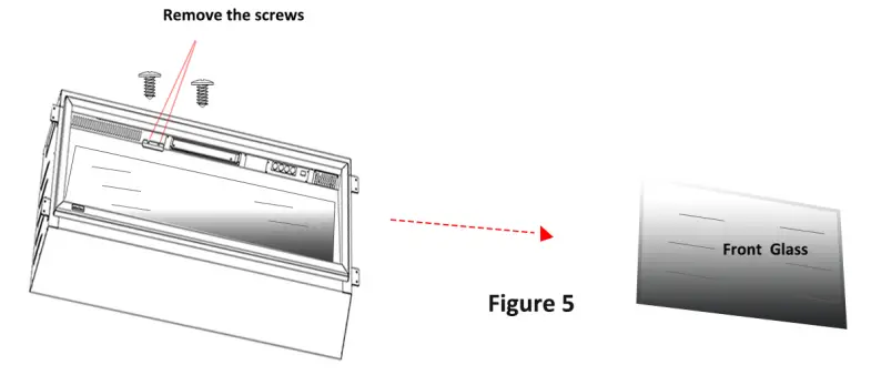 Litedeer Homes ZEF38VC-II 30 Inch LiteStar Smart Electric Fireplace - Steps 4