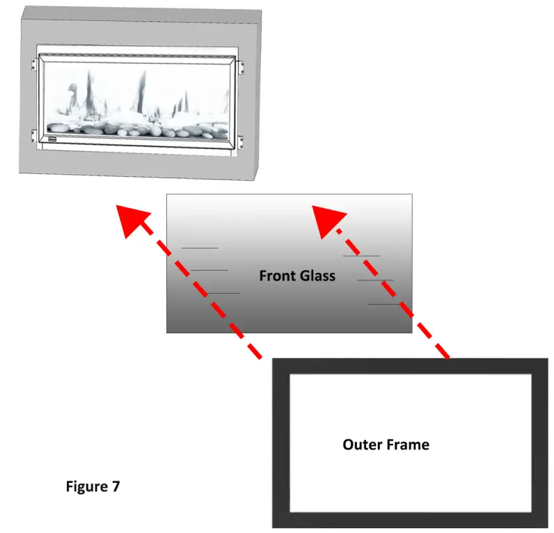 Litedeer Homes ZEF38VC-II 30 Inch LiteStar Smart Electric Fireplace - Steps 6
