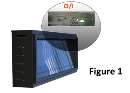 Litedeer Homes ZEF38VC-II 30 Inch LiteStar Smart Electric Fireplace - control 2