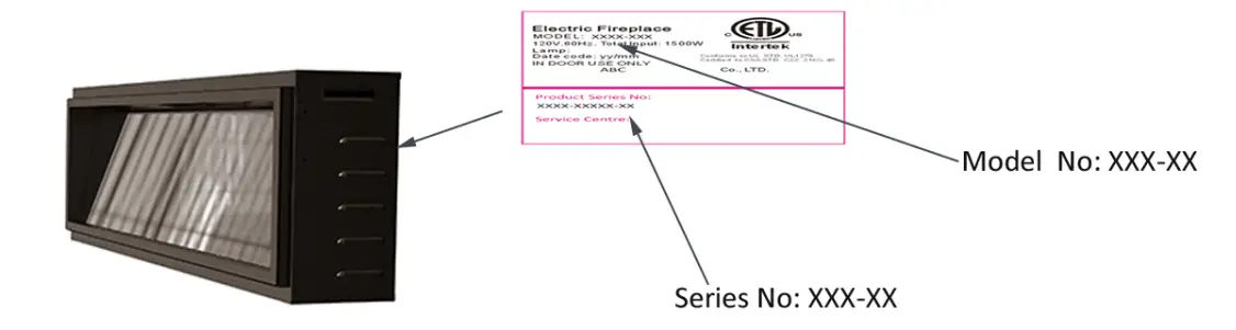 Litedeer Homes ZEF38VC-II 30 Inch LiteStar Smart Electric Fireplace - model 1