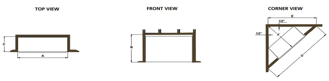 Litedeer Homes ZEF38VC-II 30 Inch LiteStar Smart Electric Fireplace - view