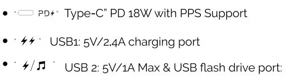 simple BTFM1IS Vehicle Bluetooth 5.0 FM Transmitter Owner’s Manual - Charge Your Device