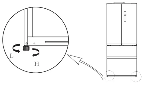 Kogan 462L French Door Stainless Steel -- Appliance