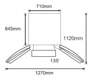 Kogan 462L French Door Stainless Steel -- Before