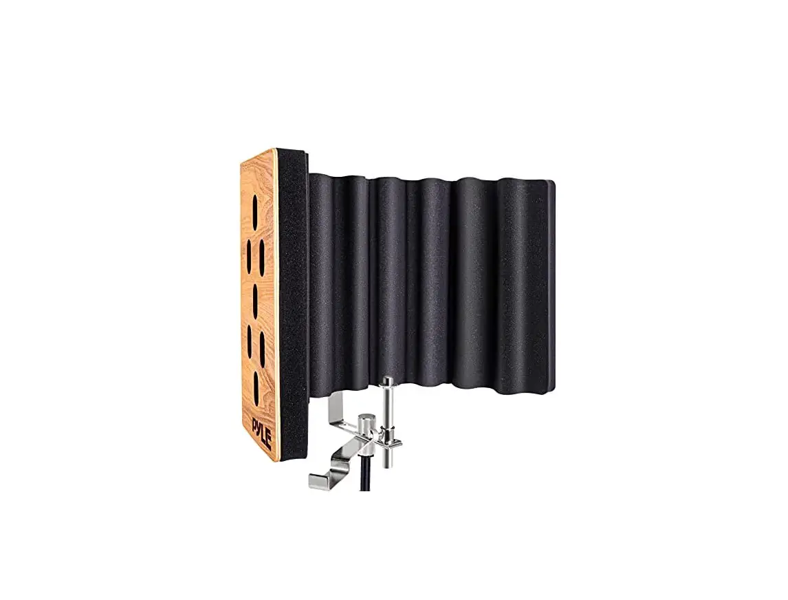 Pyle Psmrswd100 Wood Microphone Isolation Shield User Manual