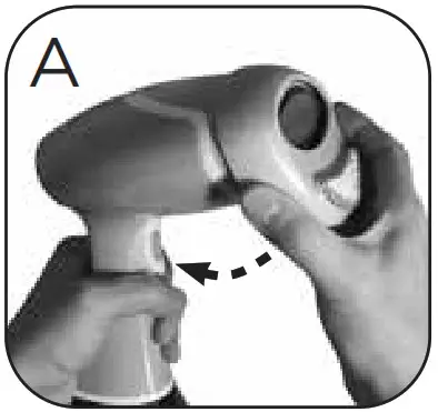 BLACK DECKER HGS250 Series Advanced Handheld--ATTACHING