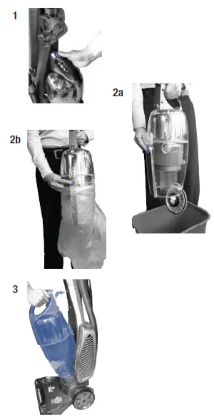 Empty dirt container