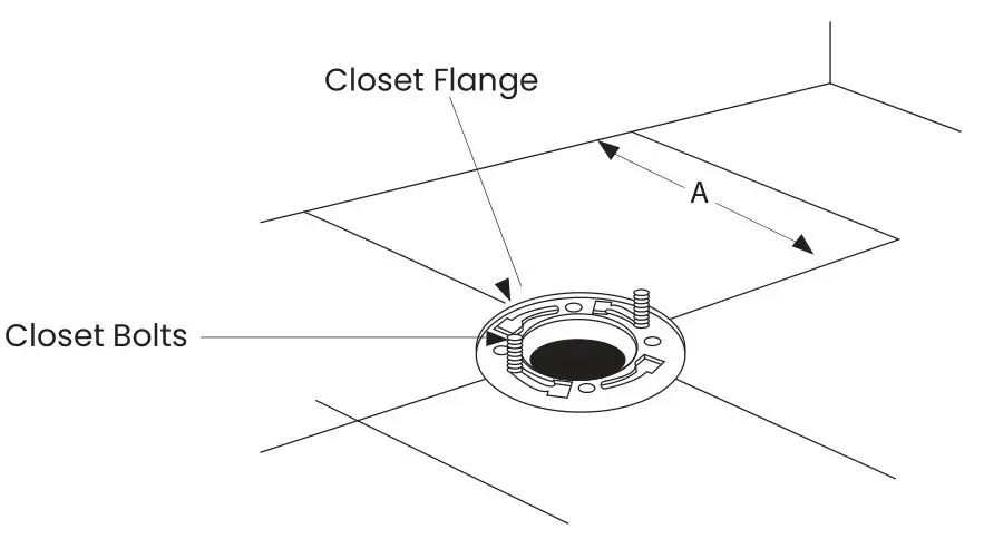 SwissMadison St. Tropez One-Piece Toilet - Install Closet Bolts