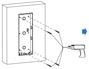 Akuvox X915X High end Smart Android Video Intercom s FaceID - Flush-Mounting 3