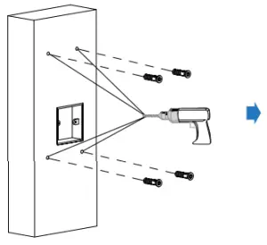 Akuvox X915X High end Smart Android Video Intercom s FaceID - Wall-Mounting 2