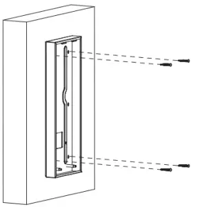 Akuvox X915X High end Smart Android Video Intercom s FaceID - Without embedded junction box in the wall 3
