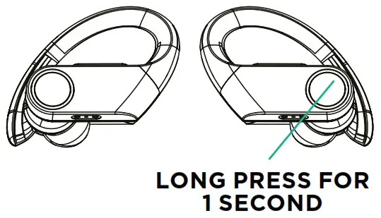 ESC SOUNDS Series 3 Earbuds - Reject a call