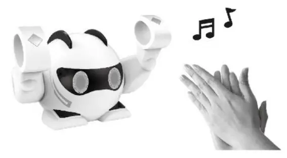 Kmart 43105991 Rolling Robot- VOICE WAKE