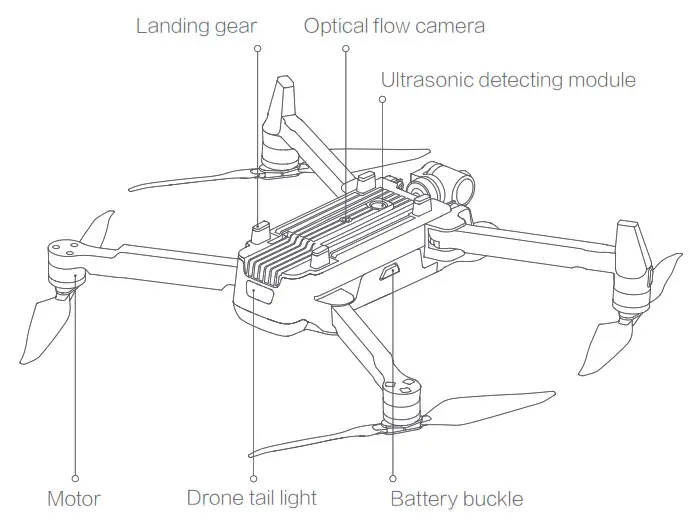 FIMI X8 SE 2022 Drone- 2