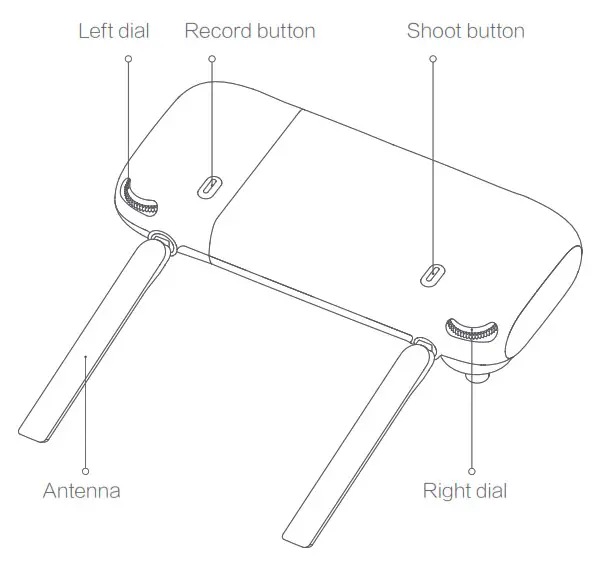 FIMI X8 SE 2022 Drone- Remot Control 2