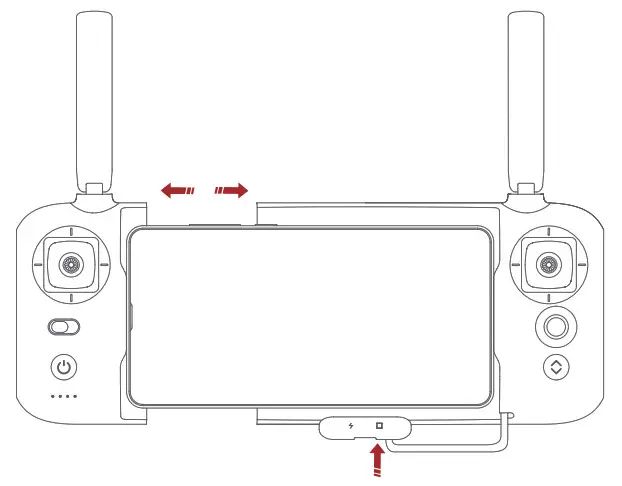 FIMI X8 SE 2022 Drone- Remote controller