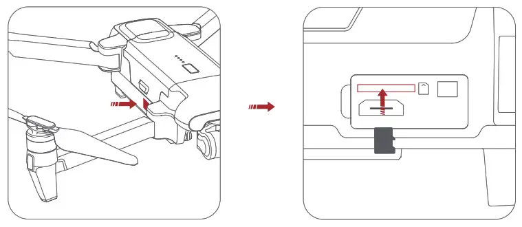 FIMI X8 SE 2022 Drone- SD Card
