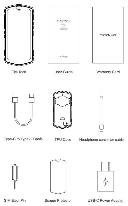 Shanghai Unihertz E Commerce TICKTOCK Smart phone - IN THE BOX