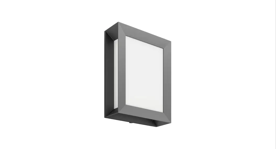 Philips Karp Lighting Led Outdoor Wall Light 6 W Warm White Anthracite User Manual Philips Karp Lighting Led Outdoor Wall Light 6 W Warm White Anthracite User Manual