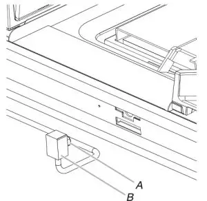 JENNER W11508892A Commercial Style Gas Cooktops - holder