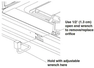 JENNER W11508892A Commercial Style Gas Cooktops - replaceange top