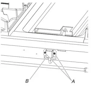 JENNER W11508892A Commercial Style Gas Cooktops - screws holding