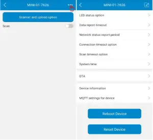 Set Device Parameters