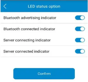 LED Status Option