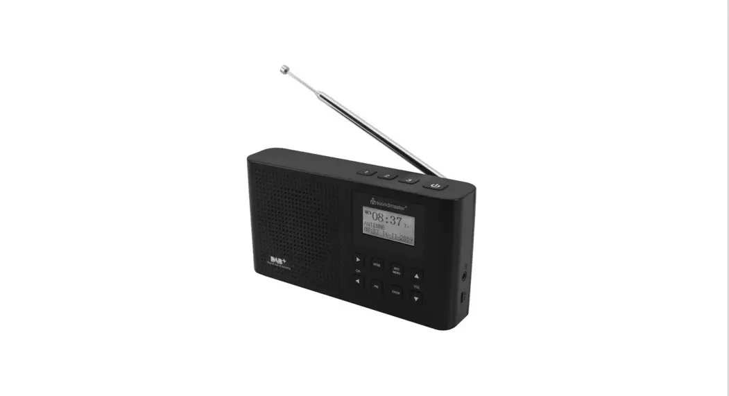 Soundmaster Dab160 Portable Fm/dab/dab+ Digital Radio With Headphone Jack Instruction Manual