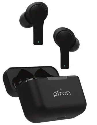 pTron B09KYDNSHC Bassbuds Tango ENC TWS Earbuds