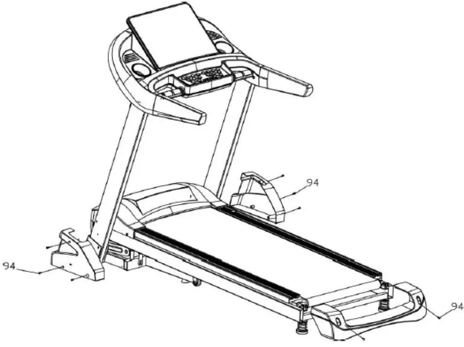 kogan FSEFBTM520A 520mm Belt Luxury Treadmill User Guide Fig5