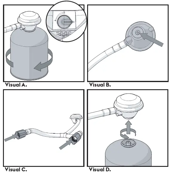 nomadiQ 762253914873 Portable Gas Barbecue-17