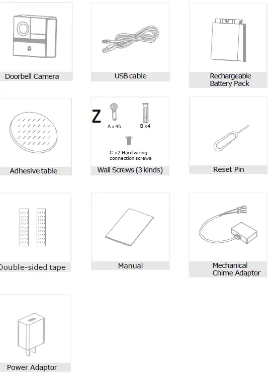 MOBI 700025 Smart Wireless Video Doorbell 2