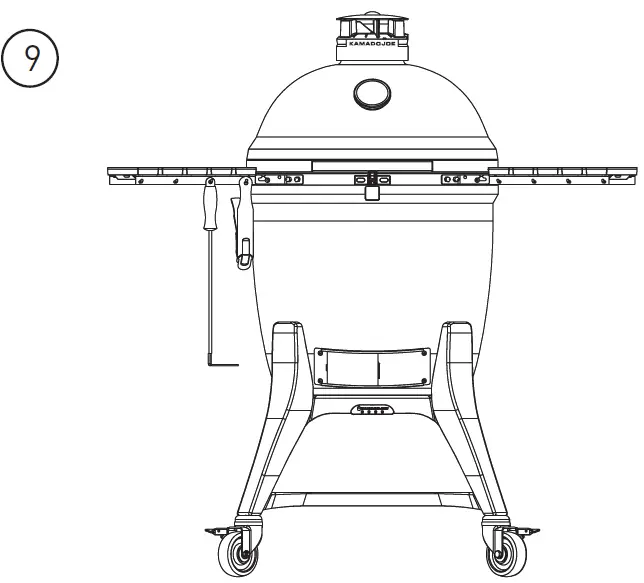 KAMADOJOE KJ15040721 Classic III Outdoor Cooking fig 13